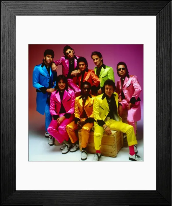 Framed Print : Showaddywaddy British pop group May 1979