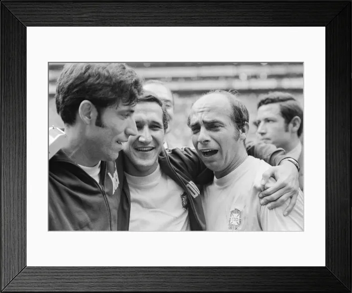 Framed Print : 1970 World Cup Final at the Azteca Stadium in Mexico. Brazil 4 v Italy 1 Framed Print : 1970 World Cup Final at the Azteca Stadium in Mexico. Brazil 4 v Italy 1