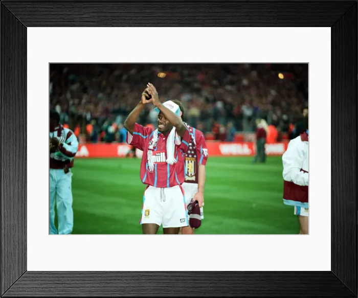 Framed Print : Coca Cola Cup Final. Aston Villa 3 v Manchester United 1. 27th March 1994 Framed Print : Coca Cola Cup Final. Aston Villa 3 v Manchester United 1. 27th March 1994