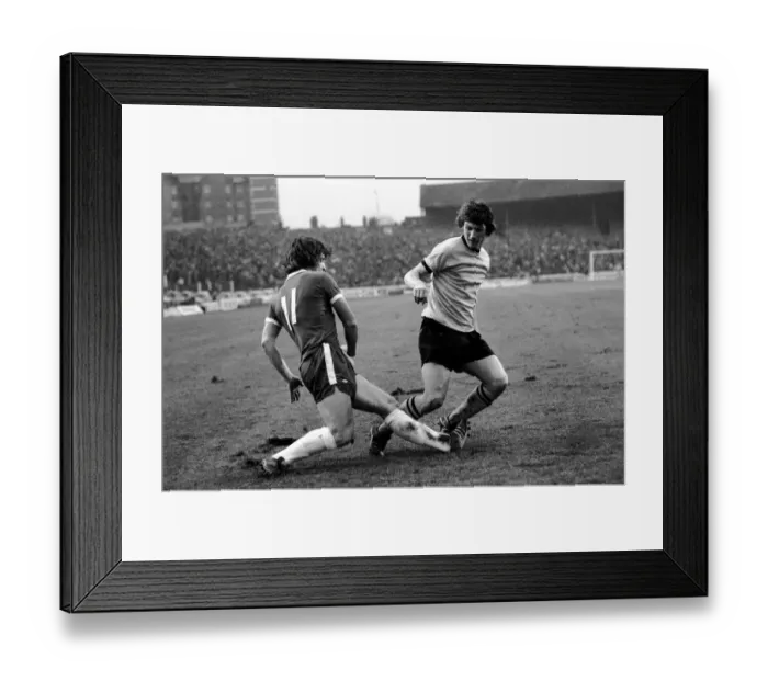 Framed Print : F. A. Cup. Chelsea (1) v. Bristol Rovers (1). Chelsea