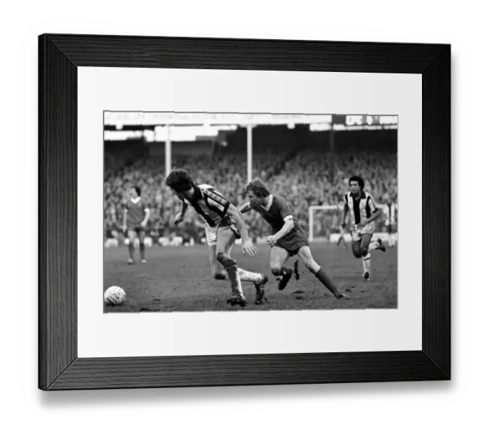 Framed Print : Sport: Football: West Bromwich Albion v. Liverpool. Action during the match