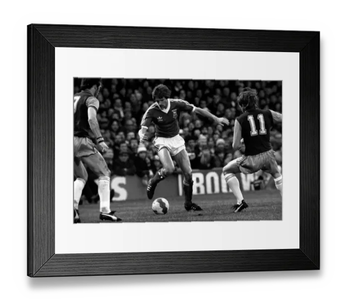 Framed Print : Sport: Football: Ipswich vs. Aston Villa. Action from the match Framed Print : Sport: Football: Ipswich vs. Aston Villa. Action from the match