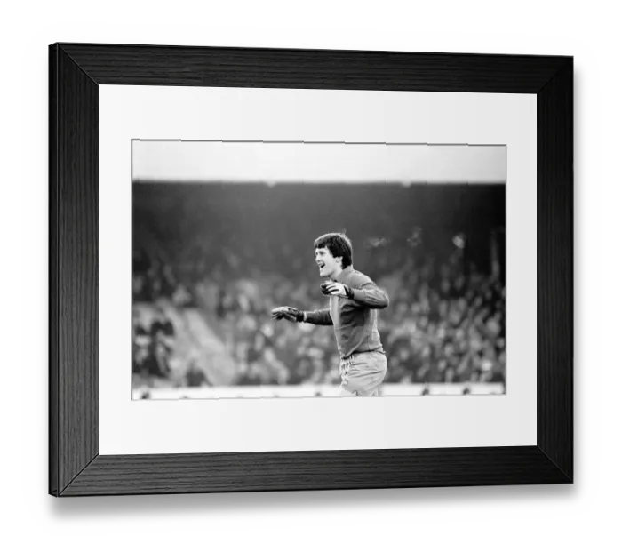 Framed Print : Sport: Football: Arsenal vs. Coventry. Action from the match. February 1981 81-00516-018