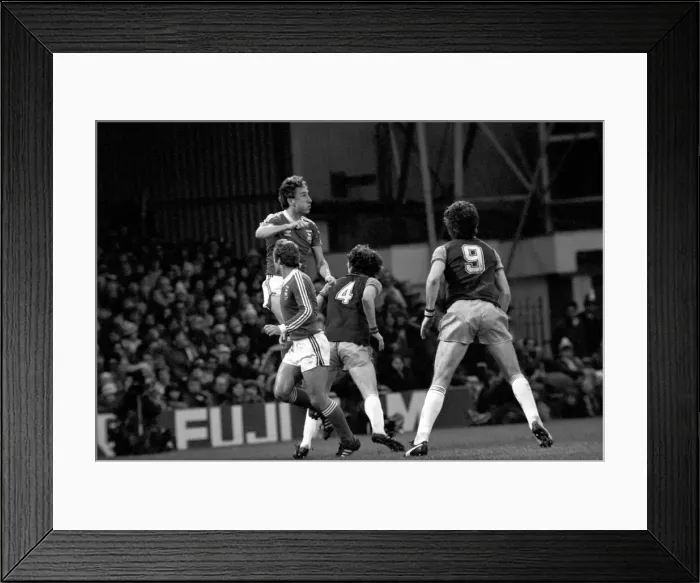 Framed Print : Sport: Football: Ipswich vs. Aston Villa. Action from the match