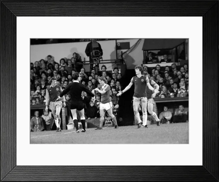 Framed Print : Sport: Football: Ipswich vs. Aston Villa. Action from the match Framed Print : Sport: Football: Ipswich vs. Aston Villa. Action from the match