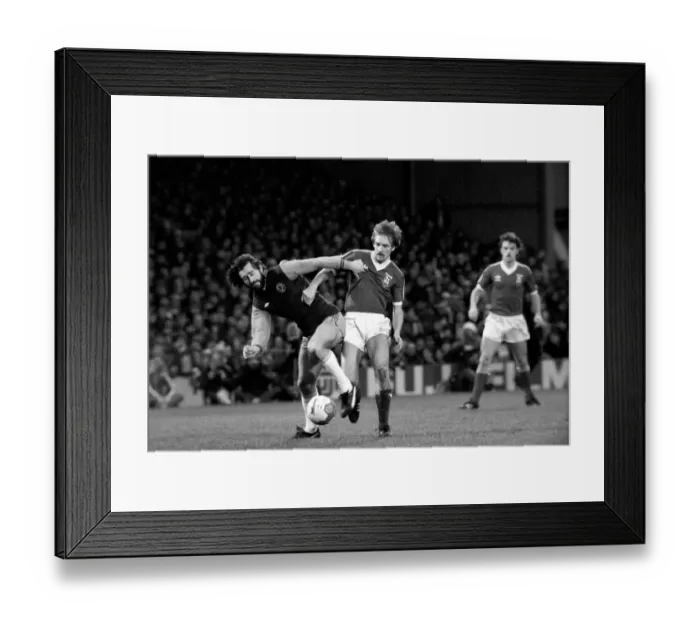 Framed Print : Sport: Football: Ipswich vs. Aston Villa. Action from the match Framed Print : Sport: Football: Ipswich vs. Aston Villa. Action from the match