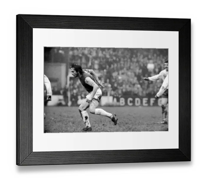 Framed Print : Football: West Ham vs. Burnley F. C. March 1975 75-01462-024 Framed Print : Football: West Ham vs. Burnley F. C. March 1975 75-01462-024
