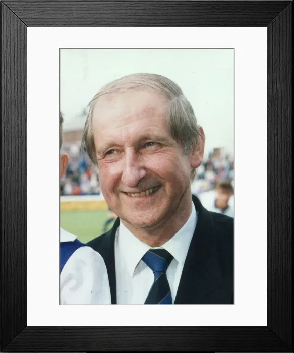 Framed Print : Former Scotland manager Ally MacLeod, 1991 Framed Print : Former Scotland manager Ally MacLeod, 1991