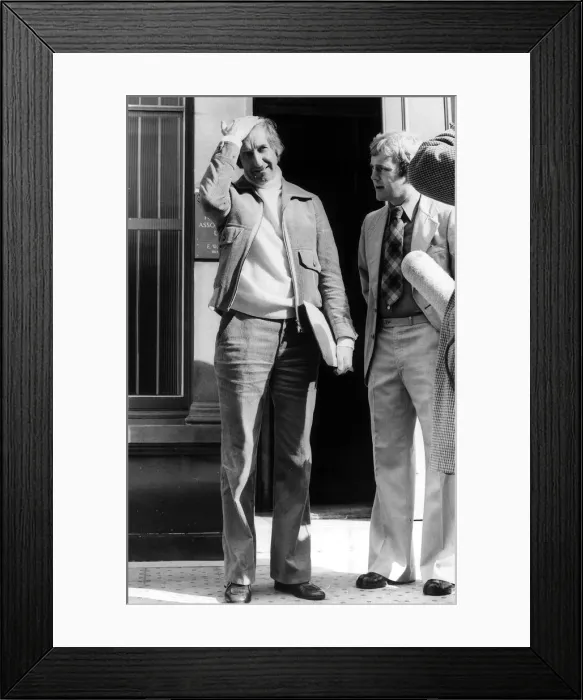 Framed Print : Ally MacLeod after he quit as Scotland manager to run Ayr United, 1978 Framed Print : Ally MacLeod after he quit as Scotland manager to run Ayr United, 1978