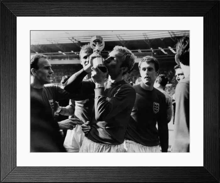 Framed Print : Football World Cup Final 1966 England 4 West Germany 2 at Wembley London Framed Print : Football World Cup Final 1966 England 4 West Germany 2 at Wembley London