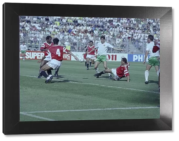 1990 World Cup First Round Group F match in Palermo, Italy
