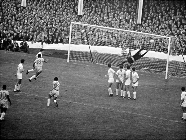 Brazil v Bulgaria World Cup Group 3 match held at Goodison Park on the 12th July 1966