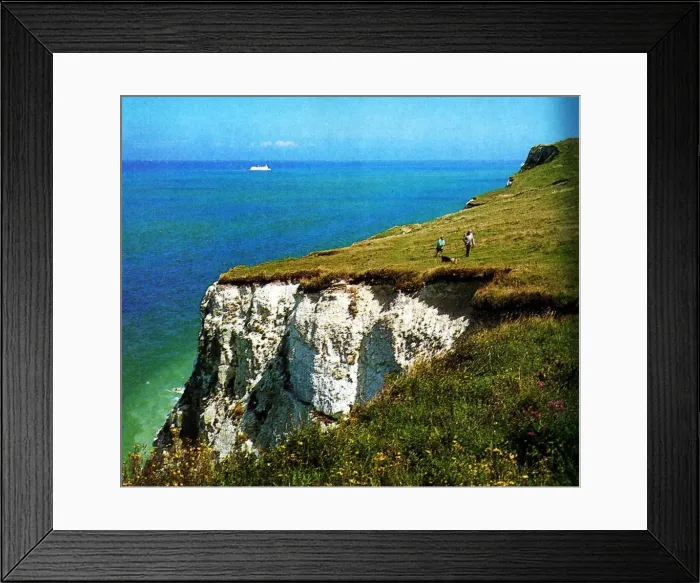 Framed Print : THE PICARDY COAST IN FRANCE Framed Print : THE PICARDY COAST IN FRANCE
