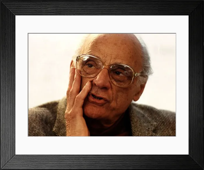 Framed Print : American playwright Arthur Miller