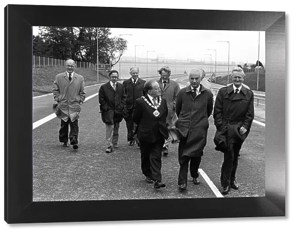 Opening Of New M5 Motorway Greencastle September 1980 Mr Philip Goodhart