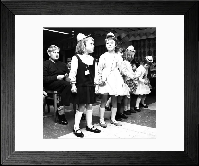 Framed Print : Childrens party at Wickman Bennett, Coventry. 15th January 1966 Framed Print : Childrens party at Wickman Bennett, Coventry. 15th January 1966