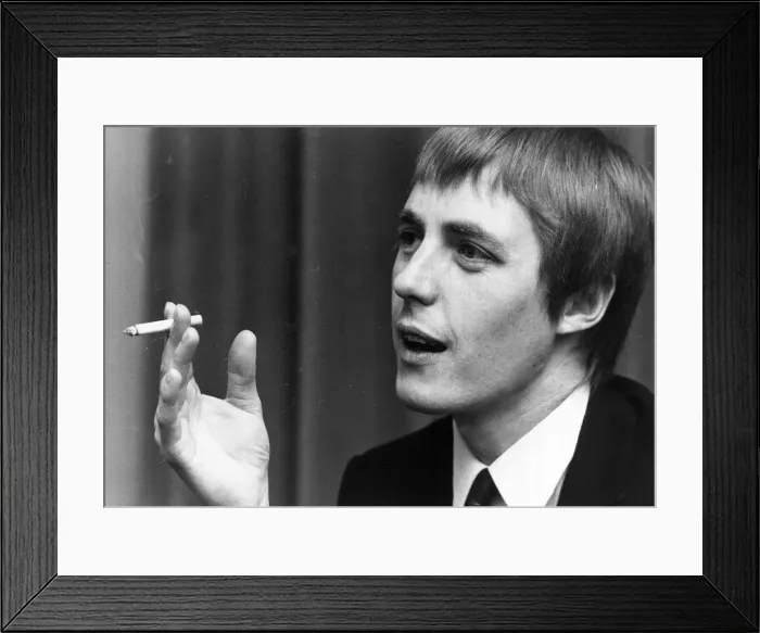 Framed Print : Disc Jockey Simon Dee April 1967 Framed Print : Disc Jockey Simon Dee April 1967