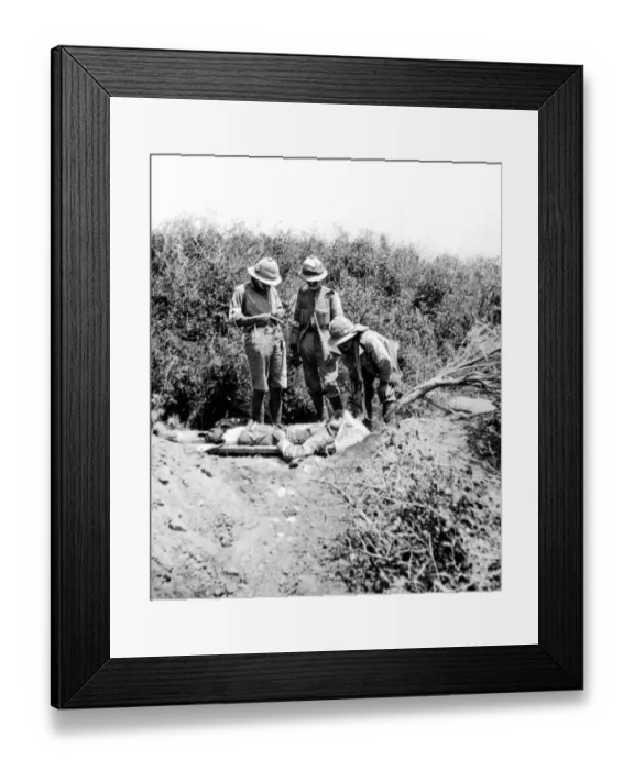 Framed Print : The Gallipoli campaign took place between 25 April 1915 and 9 January 1916