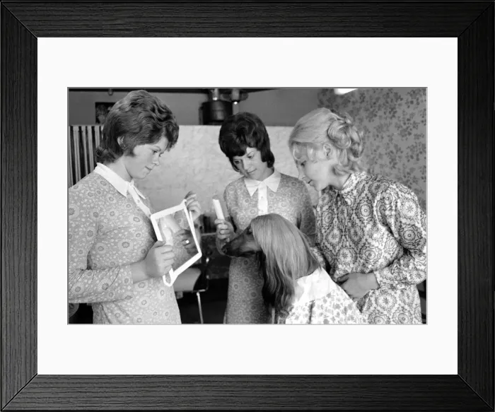 Framed Print : A Champion Empress getting the VIP treatment - October 1971 Afghan Hound Miyasht Framed Print : A Champion Empress getting the VIP treatment - October 1971 Afghan Hound Miyasht