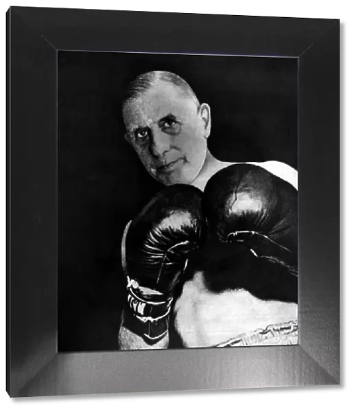 President Charles De Gaulle - December 1965 Seen here as a boxer - the picture was