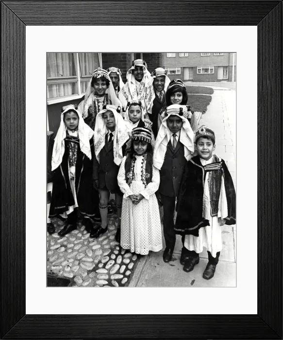Framed Print : Cardiff - Religion - Old - The Moslem community in Cardiff celebrated the end of Ramadhan Framed Print : Cardiff - Religion - Old - The Moslem community in Cardiff celebrated the end of Ramadhan