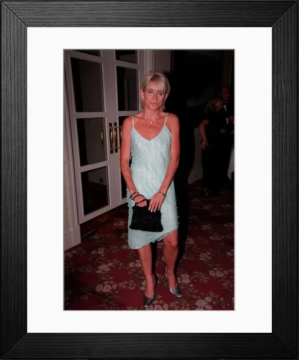 Framed Print : Michelle Collins Actress September 98 Eastenders actress arriving at the TV Quick Framed Print : Michelle Collins Actress September 98 Eastenders actress arriving at the TV Quick