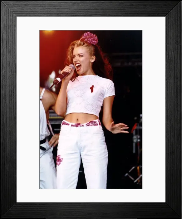 Framed Print : Dannii Minogue -Singer / Actress Framed Print : Dannii Minogue -Singer / Actress