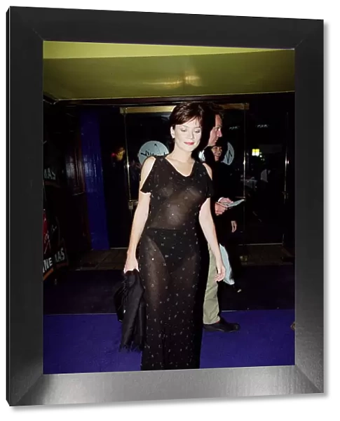 Anna Friel Actress August 98 Ex Brookside actress arrivng for the premiere of Lock