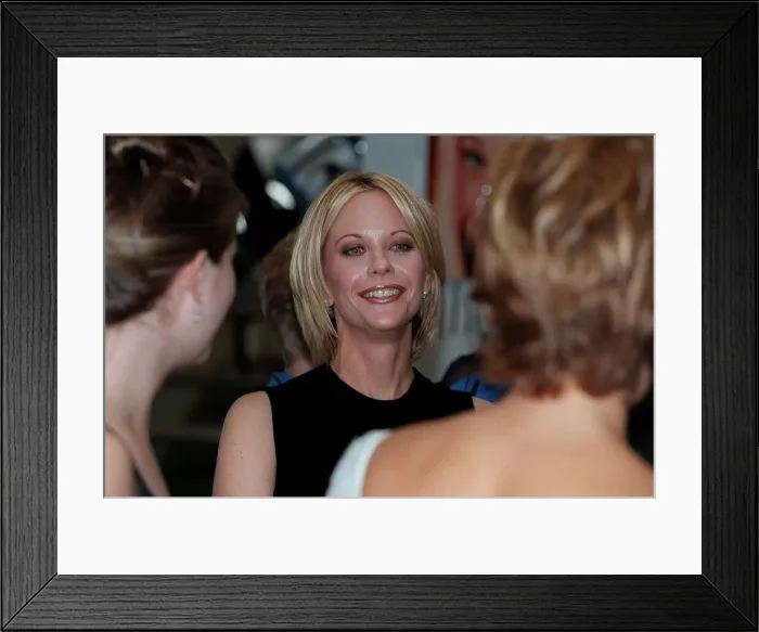 Framed Print : Meg Ryan Actress November 98 At the Royal premiere in London Framed Print : Meg Ryan Actress November 98 At the Royal premiere in London