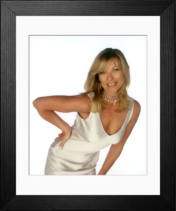 Framed Print : Claire King Actress studio shot 1999
