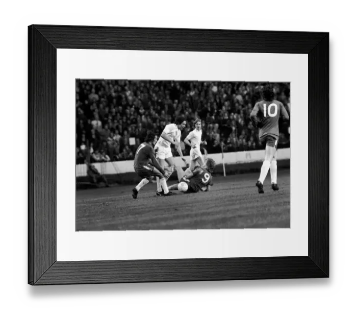 Framed Print : English League Division One match at Stamford Bridge Chelsea 1 v West Ham United 1