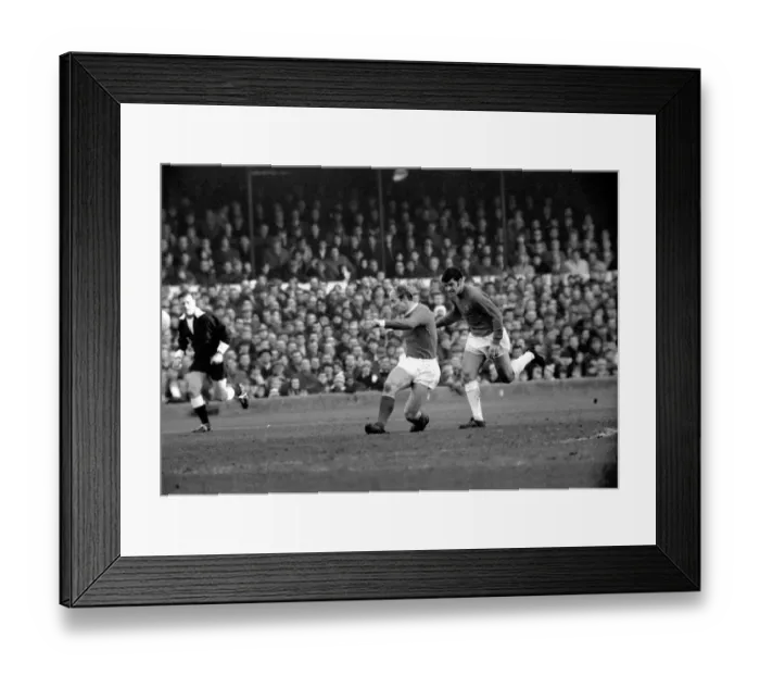 Framed Print : English FA Cup match at Portman Road Ipswich Town 0 v Manchester United 1