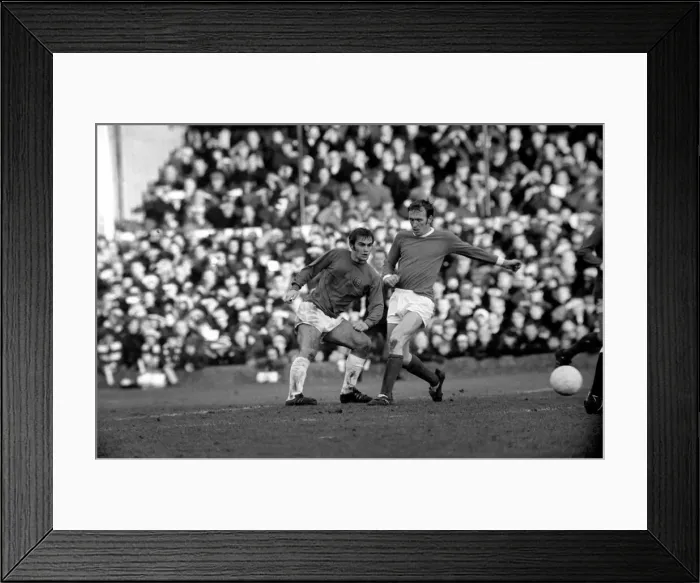 Framed Print : English FA Cup match at Portman Road Ipswich Town 0 v Manchester United 1