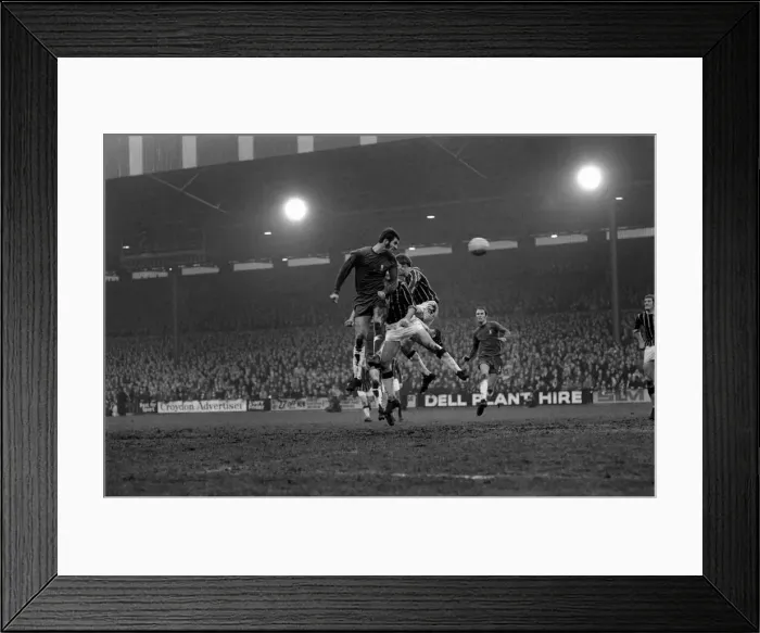 Framed Print : Sport: Football: English League Division One match. Crystal Palace v. Chelsea Framed Print : Sport: Football: English League Division One match. Crystal Palace v. Chelsea