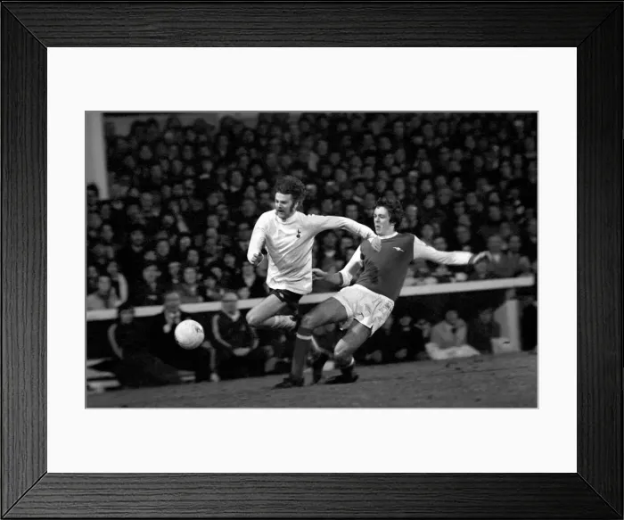 Framed Print : Division One Football, local derby match between Tottenham Hotspur
