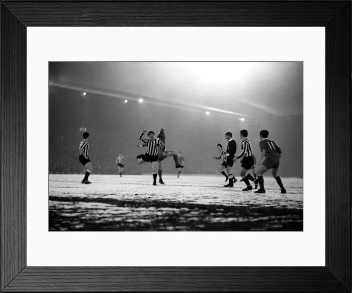 Framed Print : Division one football Liverpool v Newcastle 1969  /  70 Season. February 1970 70-1714-015