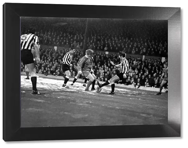 Division one football Liverpool v Newcastle 1969  /  70 Season. February 1970 70-1714