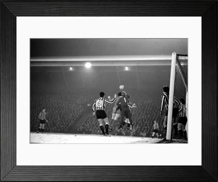 Framed Print : Division one football Liverpool v Newcastle 1969 / 70 Season. February 1970 70-1714-006 Framed Print : Division one football Liverpool v Newcastle 1969 / 70 Season. February 1970 70-1714-006
