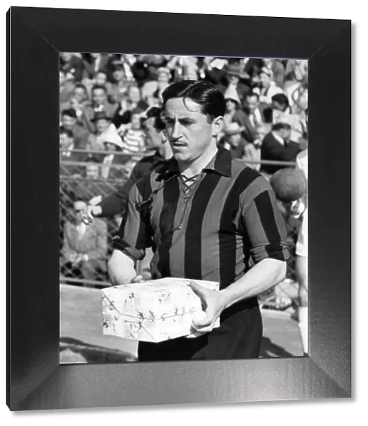 Gonzales, captain, Nice F. C. March 1957 P007026