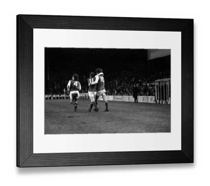 Framed Print : Football: Arsenal (4) vs. Newcastle United (0). March 1975 75-01516-068