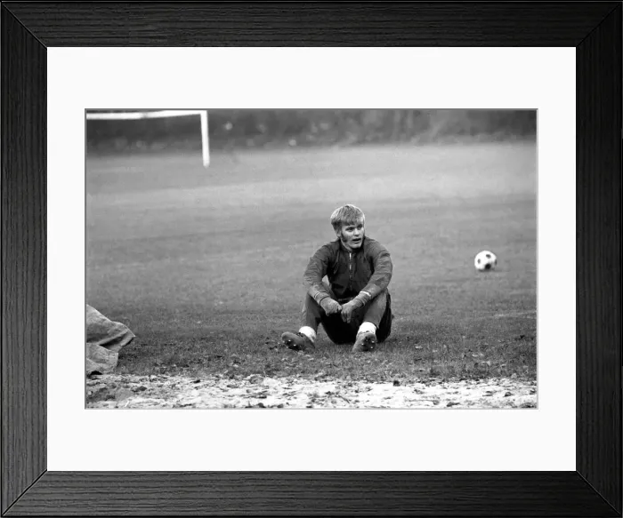 Framed Print : Swedens World Cup goalkeeper 20 year old Ron Hellstromen of Stockholm who has been Framed Print : Swedens World Cup goalkeeper 20 year old Ron Hellstromen of Stockholm who has been