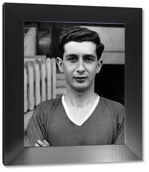Freddie Goodwin, Manchester United wing-half. November 1958 P012411