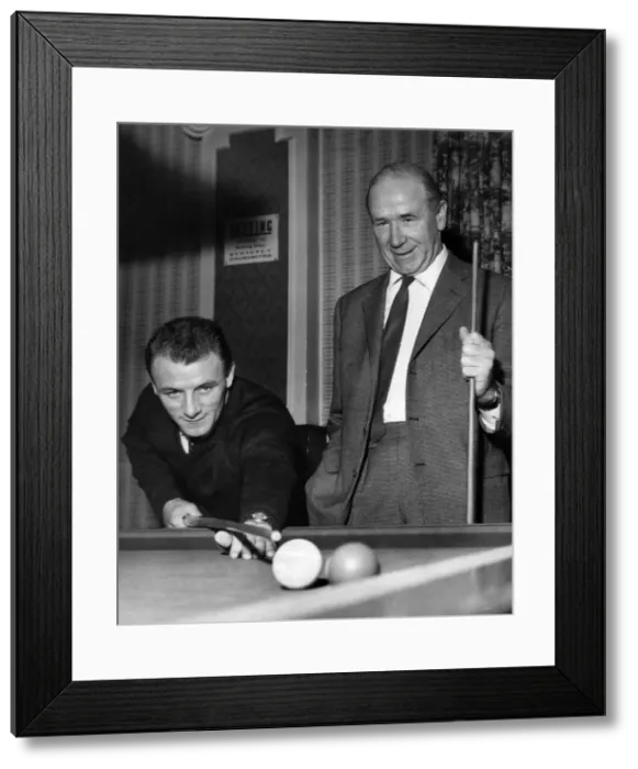 Framed Print : Even football managers need to relax - the first division
