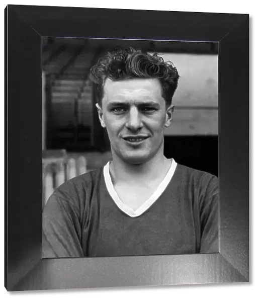 Geoff Bent, Manchester United. F. C. March 1957 P012409