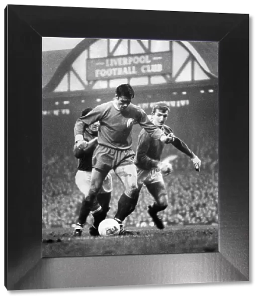 English League Division One match Liverpool v. Manchester United