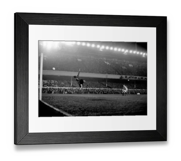 Framed Print : Sport: Football: Arsenal v. Sporting Lisbon Inter City Fairs Cup. Action from the match Framed Print : Sport: Football: Arsenal v. Sporting Lisbon Inter City Fairs Cup. Action from the match