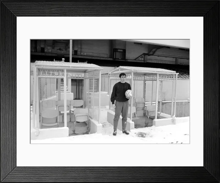 Framed Print : Arsenals transfer lister forward, Bobby Gould, who was to have played for Arsenal Framed Print : Arsenals transfer lister forward, Bobby Gould, who was to have played for Arsenal