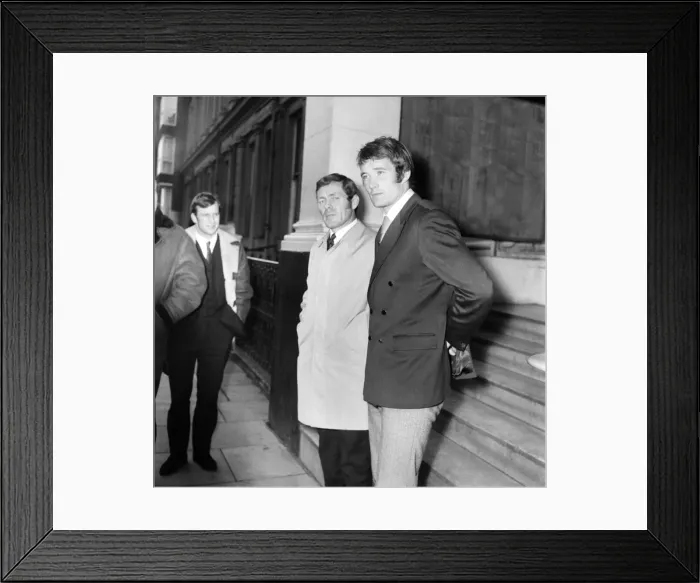 Framed Print : Sport. Football: Rodney Marsh of Q. P. R. who went before the disciplinary board of the F. A Framed Print : Sport. Football: Rodney Marsh of Q. P. R. who went before the disciplinary board of the F. A