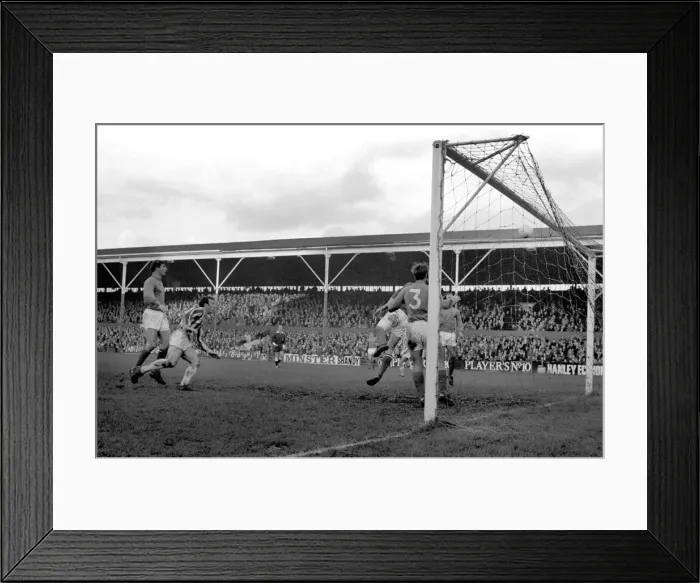 Framed Print : English League Division One match. Stoke City 3 v Ipswich Town 3