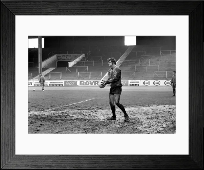 Framed Print : Long after the other Manchester City players have finished training Framed Print : Long after the other Manchester City players have finished training